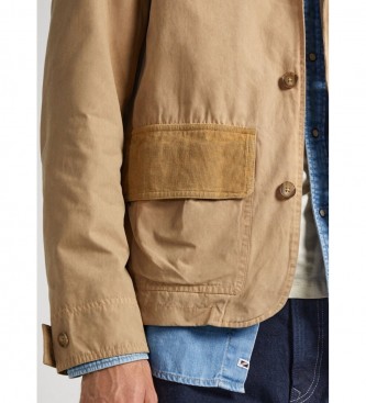 Pepe Jeans Baylor beige jacket