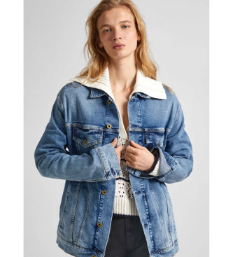 Pepe Jeans Giacca Boyfriend Blu