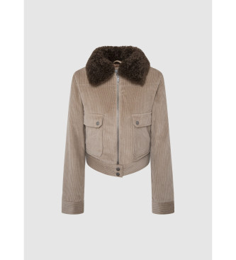 Pepe Jeans Candance beige jacka