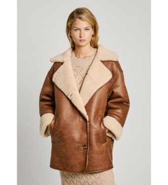 Pepe Jeans Brown Carla jacket