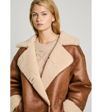 Pepe Jeans Brown Carla jacket