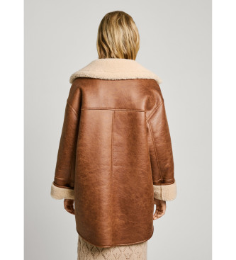 Pepe Jeans Brown Carla jacket