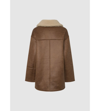 Pepe Jeans Brown Carla jacket