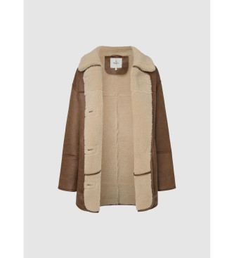 Pepe Jeans Brown Carla jacket