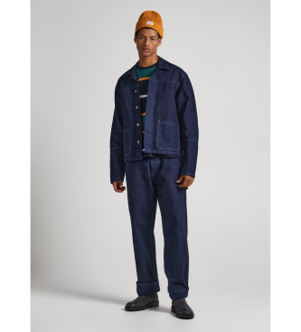 Pepe Jeans Keats Canvas Jacket blue