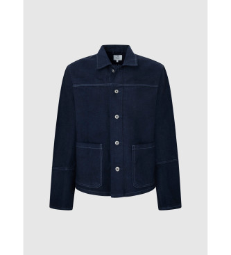 Pepe Jeans Veste en toile Keats bleu