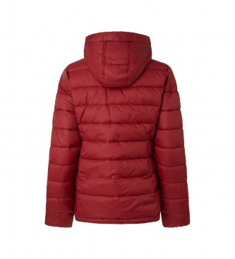 Pepe Jeans Giacca Maddie corta bordeaux