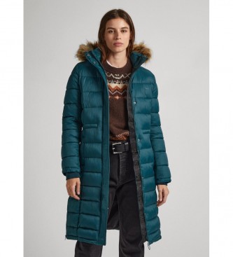 Pepe Jeans Chaqueta puffer May Long verde oscuro