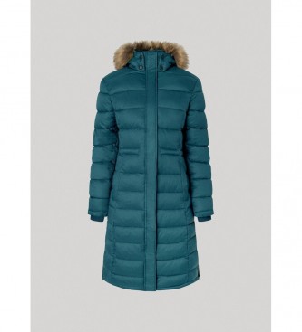 Pepe Jeans Pufferjacke May Long dunkelgrn