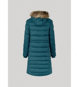 Pepe Jeans Pufferjacke May Long dunkelgrn