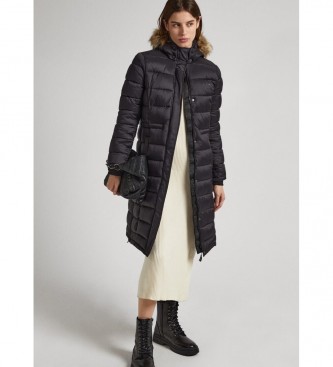 Pepe Jeans Chaqueta puffer May Long negro