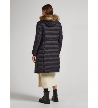 Pepe Jeans Chaqueta puffer May Long negro