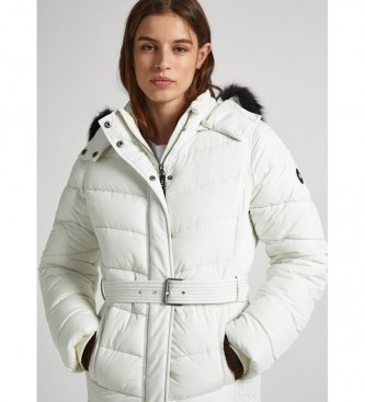 Pepe Jeans Chaqueta puffer Mera Short blanco