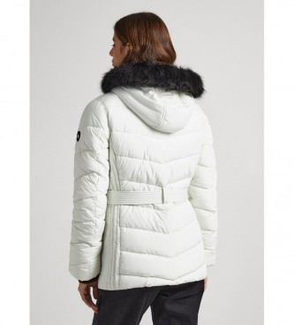 Pepe Jeans Chaqueta puffer Mera Short blanco