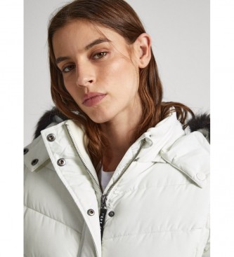 Pepe Jeans Chaqueta puffer Mera Short blanco