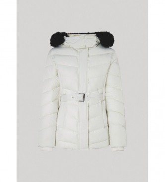 Pepe Jeans Chaqueta puffer Mera Short blanco