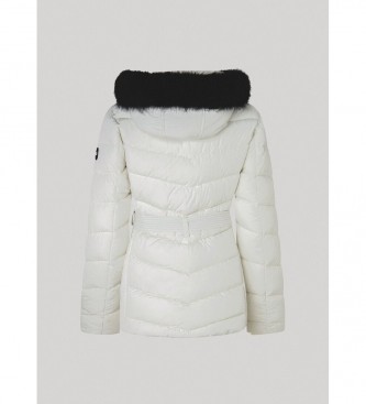 Pepe Jeans Chaqueta puffer Mera Short blanco