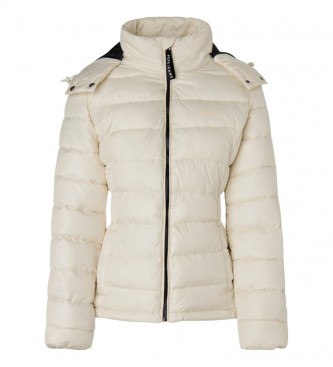 Pepe Jeans Water-repellent jacket Alexa off-white