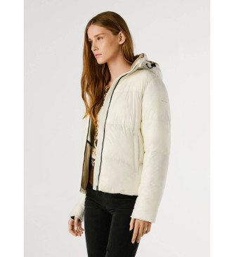 Pepe Jeans Giacca corta Sussy bianca