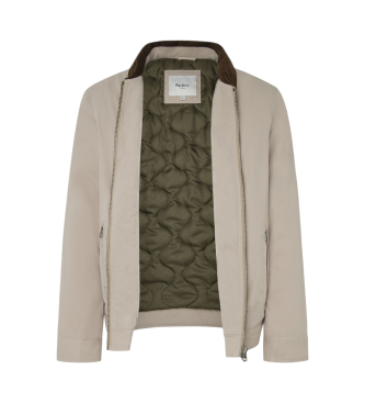 Pepe Jeans Beige Tarrington Jacke