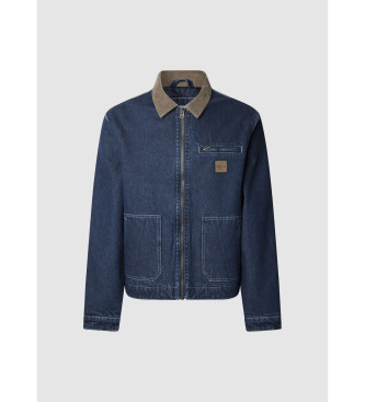 Pepe Jeans Casaco Worlwear azul