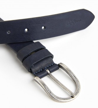 Pepe Jeans Leather Belt Lance navy