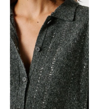 Pepe Jeans Cardigan Elaine gris