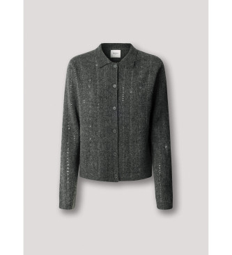 Pepe Jeans Cardigan Elaine gris