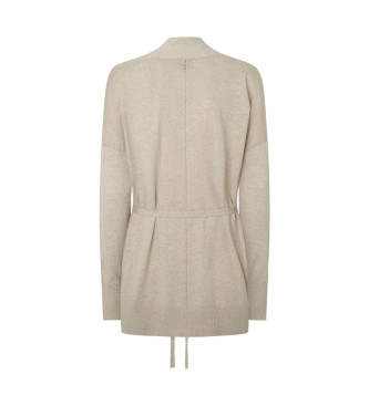 Pepe Jeans Isela beige cardigan