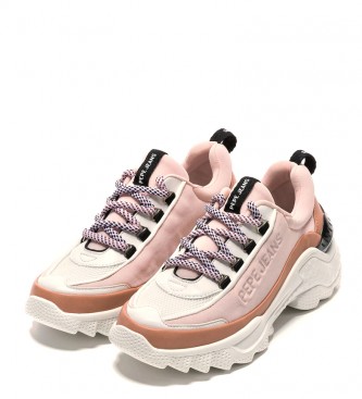 zapatillas pepe jeans rosas