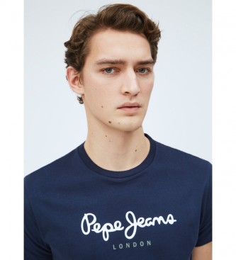 Pepe Jeans T-shirt básica Logótipo Eggo Navy
