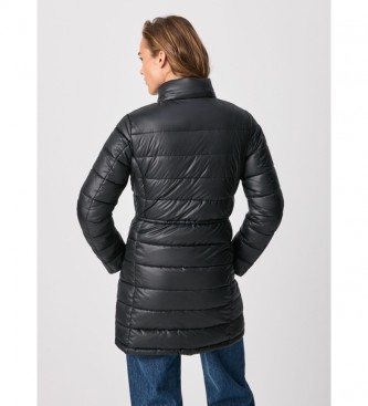 Pepe Jeans Eileen Quilted Parka sort