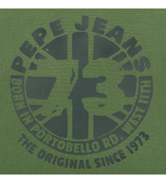 Pepe Jeans Astuccio Pepe Jeans Joss -9x23x9cm- Verde