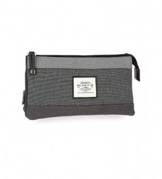 Pepe Jeans Pepe Jeans Roy trousse  crayons -12x22x5 cm- Gris