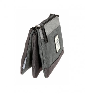 Pepe Jeans Pepe Jeans Roy trousse  crayons -12x22x5 cm- Gris