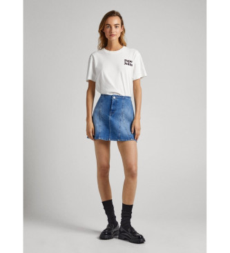 Pepe jeans Rachel Skirt Mini Skirt Blue | Dressinn