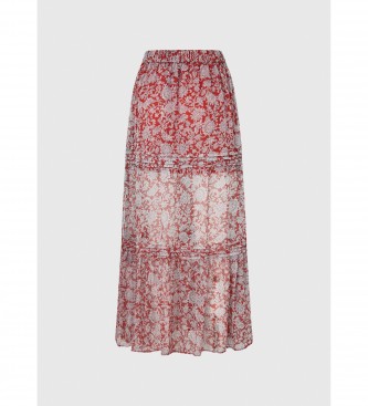 Pepe Jeans Brunella rok rood