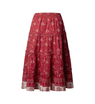 Pepe Jeans Candela skirt red