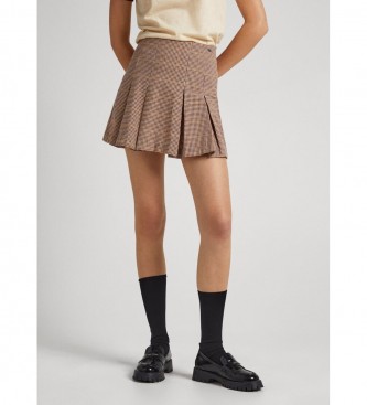 Pepe Jeans Kirsten skirt brown