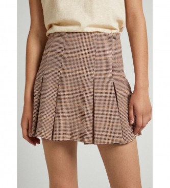 Pepe Jeans Kirsten skirt brown