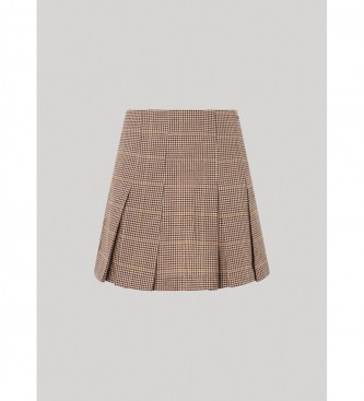 Pepe Jeans Kirsten skirt brown