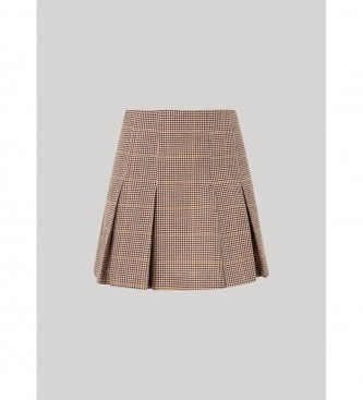 Pepe Jeans Kirsten skirt brown