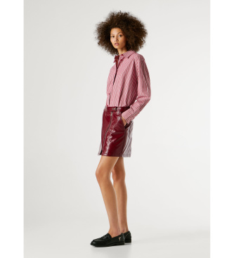 Pepe Jeans Saia rubi cor de vinho