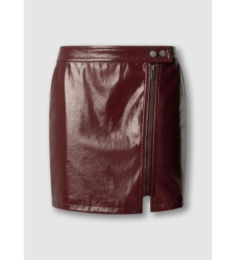 Pepe Jeans Saia rubi cor de vinho