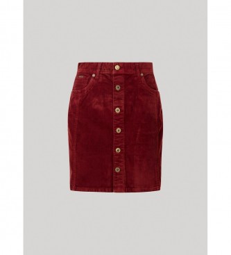 Pepe Jeans Vicky skirt maroon