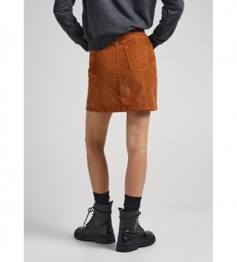 Pepe Jeans Brown Vicky skirt