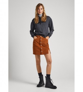 Pepe Jeans Brown Vicky skirt