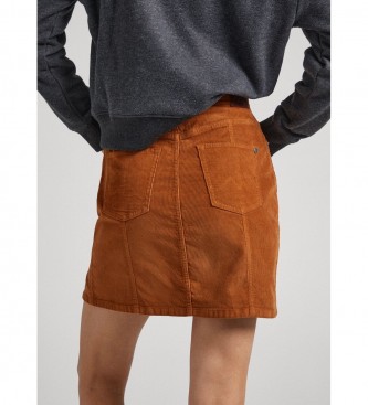 Pepe Jeans Brown Vicky skirt