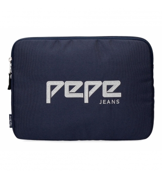 Pepe Jeans Housse pour Jeans Pepe Pepe Uma bleu marine -30x22x2cm