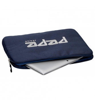 Pepe Jeans Cover for Tablet Pepe Jeans Uma navy blue -30x22x2cm